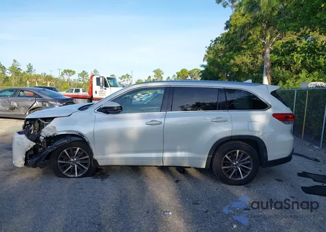 2018 Toyota Highlander Xle из США, поврежденный, VIN 5TDKZRFH6JS534716